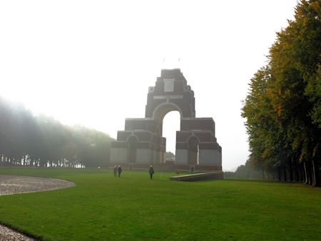 Loading Thiepval